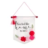 Outlet 18.5 in. Valentine's 'You Feel Like Home' Banner Decorations