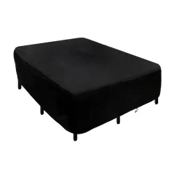Clearance 76 in. Waterproof Patio Furniture Cover with Rope and Metal Buckles Outdoor Decor