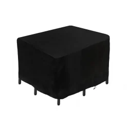 Outlet 56 in. Waterproof Patio Furniture Cover with Rope and Metal Buckles Outdoor Decor