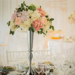 30 in. Wedding Trumpet Vase Decorative Accents
