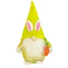 Hot 11 in. Yellow Easter Bunny Gnome Table Decoration Table Decorations