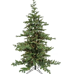 Outlet 9ft. Pre-Lit Decorator Tree with PowerConnect Clear Lights Pre-Lit|Full