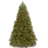 9ft. Pre-Lit Jersey Fraser Fir Tree with Clear Lights Full|Pre-Lit