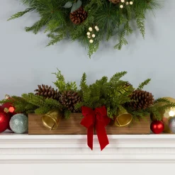 Hot 27in. Christmas Bells Centerpiece Decorative Accents|Centerpieces