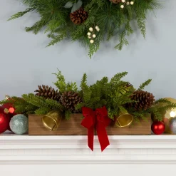Hot 27in. Christmas Bells Centerpiece Decorative Accents|Centerpieces