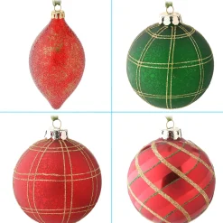 Online 20-Piece Christmas Tree Ornament Set, Rural Homestead Collection Tree Ornaments