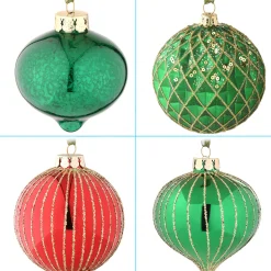Online 20-Piece Christmas Tree Ornament Set, Rural Homestead Collection Tree Ornaments