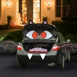 Clearance 8-Piece Halloween Bat TRICKY TRUNKS Car Decoration Kit Car Decorations