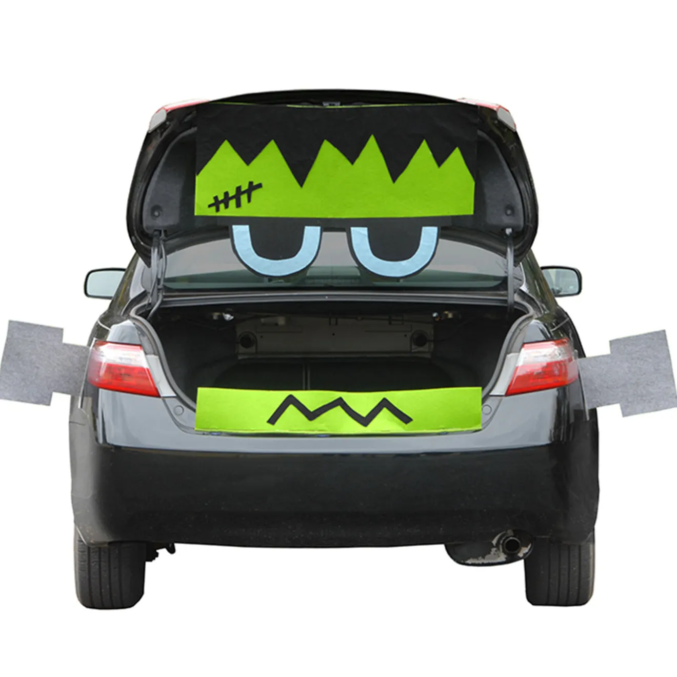 Outlet 4-Piece Halloween Frankenstein TRICKY TRUNKS Car Decoration Kit Car Decorations