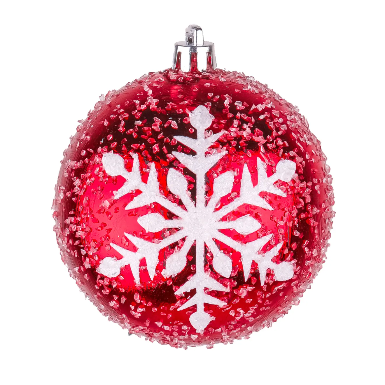 Online 6-Piece Shatterproof Snowflake Ornaments Tree Ornaments
