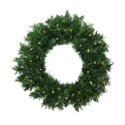 Online Pre-Lit Warm Welcome Assortment Set of 2 Entrance Trees, 1 Wreath Assortment Bundles