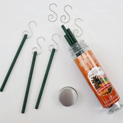 Discount Scented Ornaments, 2-Pack- 6ct Bottle, Spiced Pine Cones, Fragrance-Infused Paper Sticks Scentsicles