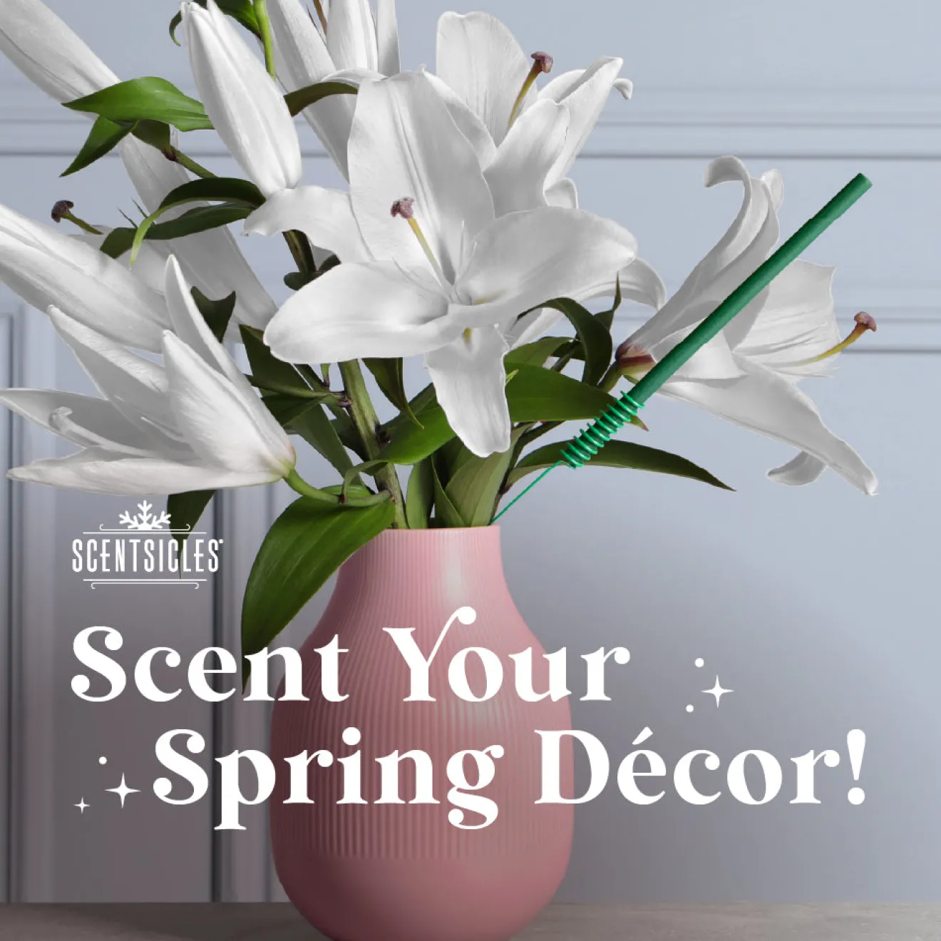 Clearance Scentsicles, 6pc Stick, 1 Sun-Soaked Lavender/1 Honeysuckle Rose- 2 pack Scentsicles