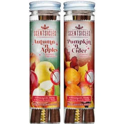 Clearance Scentsicles, 6pc Stick, Autumn 'n Apples & Pumpkin 'n Cider- 2 Pack Scentsicles