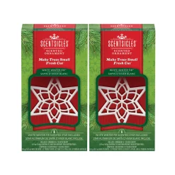 Best Scentsicles, Scented Star Ornament, White Winter Fir, 2-Pack Scentsicles