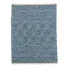 5x7 ft. Navy Blue Hand Woven Outdoor Rug Outdoor Rugs