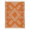 5x7 ft. Papaya Hand Woven Outdoor Rug Outdoor Rugs