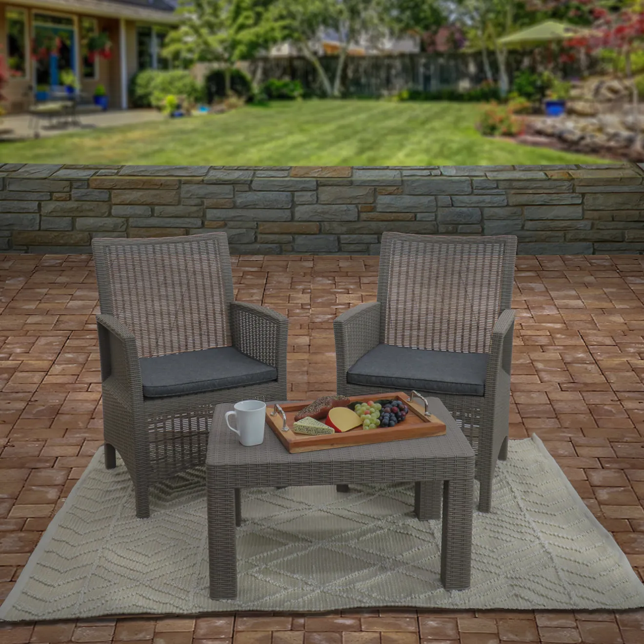 Clearance 4x6 ft. Sand Hand Woven Outdoor Rug Outdoor Rugs
